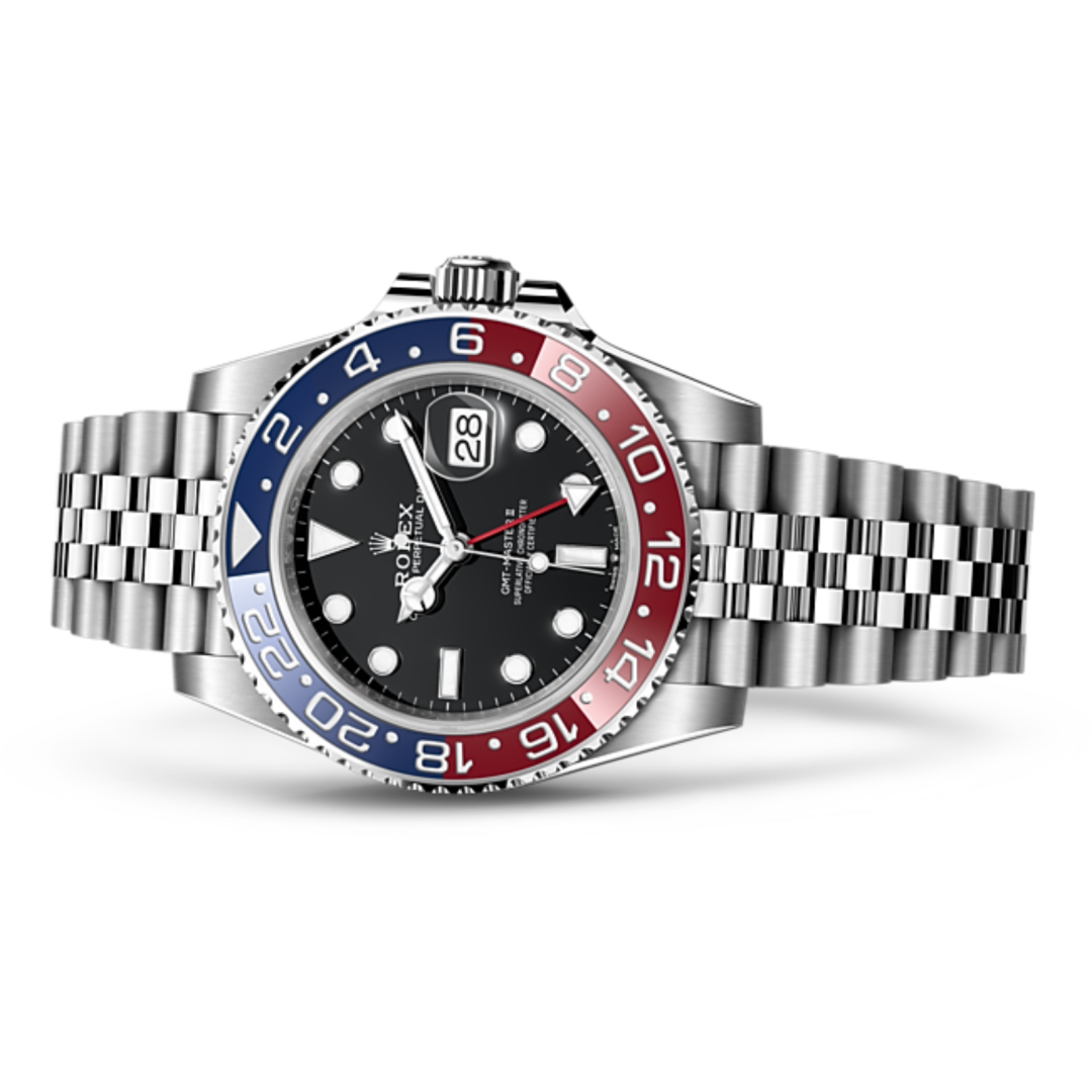 Rolex GMT-MASTER II Oyster, 40 mm, Oystersteel M126710BLRO-0001
